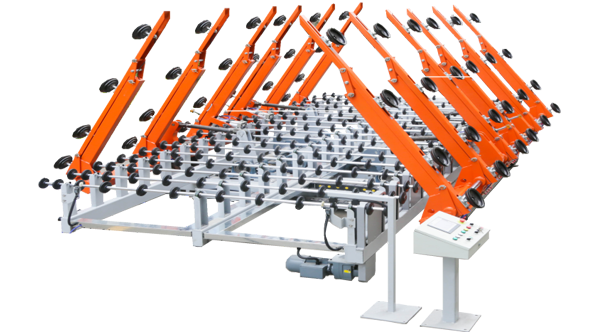 Cargador automático para vidrio