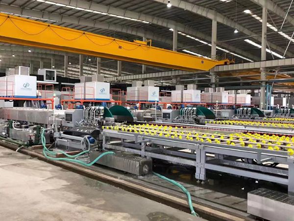 Línea de laminado de vidrio 3.3x12m para North Glass Group Luoyang Branch