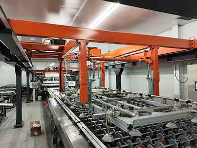 Línea de producción de vidrio BIPV
